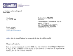 Avis REGION